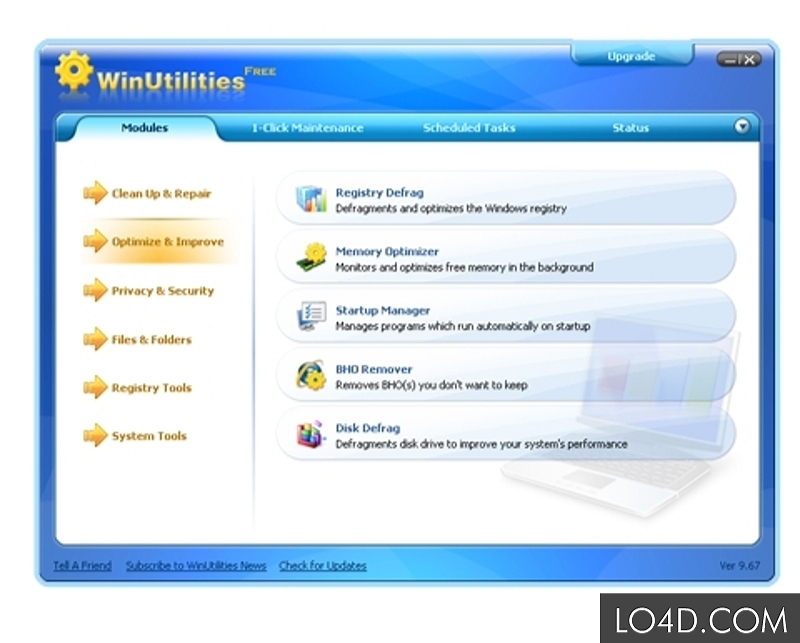 download the new for windows WinUtilities Professional 15.88