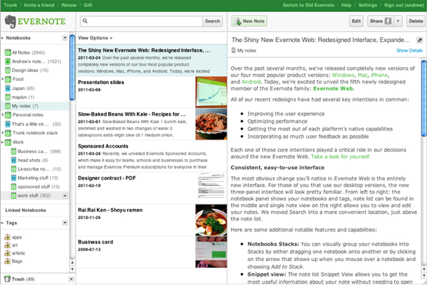 evernote download for pc