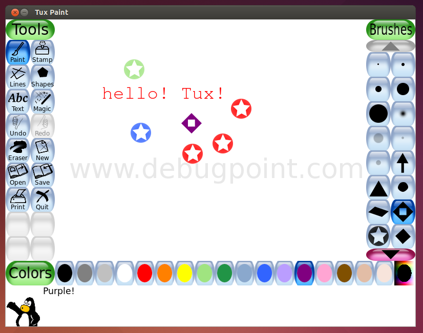 tux paint stamp free download